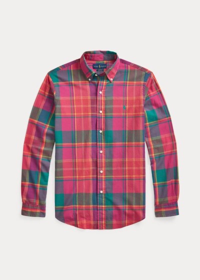 Men's Polo Ralph Lauren Classic Fit Madras Shirts | 528910UID